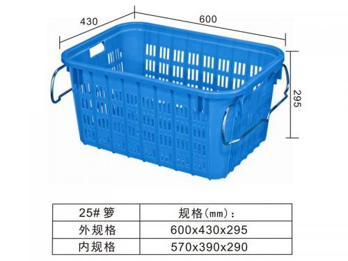 25# 鐵耳籮（luó）、水果籮、蔬（shū）菜籮